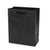 8x4x10 Small Black Paper Bags with Ribbon Handles
