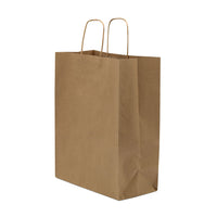 10x5x13 Medium Brown Paper Bags with Handles