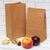 Prime Line Packaging 4LB 5x3.13x9.75 500 Pack Disposable Kraft Brown Paper Lunch Bags, Extra Small Paper Bags for Bakery, Snacks, Treats, Bulk Sacks