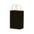 6x3x9 Extra Small Black Paper Bags with Handles