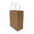 8x4x10 Small Brown Paper Bags with Handles