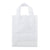 8x4x10 Small Frosted White Plastic Bags with Handles