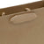 10.5x3x8.25 Medium Brown Paper Bags with Ribbon Handles