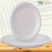 9" White Paper Plates