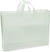 16x6x12 Large Frosted Mint Plastic Bags with Handles