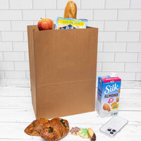 1/6 BBL SOS Large Paper Grocery Bags