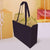 16x6x12 Large Black Sewn Reusable Fabric Bags