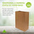 1/6 BBL SOS Large Paper Grocery Bags