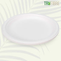 9" White Paper Plates