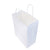 8x4x10 Small White Paper Bags with Handles
