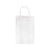 6x3x9 Extra Small White Paper Bags with Handles