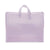 16x6x12 Large Frosted Lilac Purple Plastic Bags with Handles