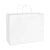 16x6x12 Large White Paper Bags with Handles