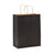 10x5x13 Medium Black Paper Bags with Handles