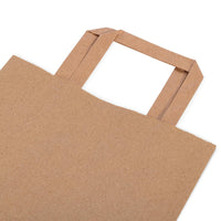 9x4x10 Small Flat Handle Paper Bags