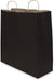 18x7x18.75 Extra Large Black Paper Bags with Handles