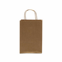 6x3x9 Extra Small Brown Paper Bags with Handles