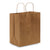 10x6.75x12 Brown Paper Takeout Bags with Handles