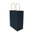 8x4x10 Small Navy Blue Paper Bags with Handles