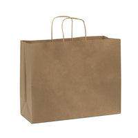 16x6x12 Large Brown Paper Bags with Handles