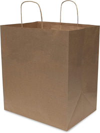 14x10x16.75 Brown Paper Bags with Handles