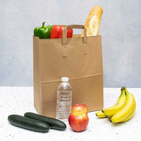 12x7x14 Large Flat Handle Paper Bags