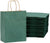 8x4x10 Small Green Paper Bags with Handles