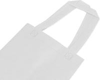 8x4x10 Small White Heat Sealed Reusable Fabric Bags