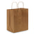 10x6.75x12 Brown Paper Takeout Bags with Handles