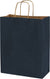 10x5x13 Medium Navy Blue Paper Bags with Handles