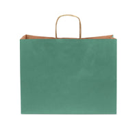 Green Paper Bags with Handles