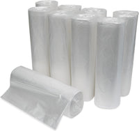 40 - 45 Gallon Clear Trash Bags