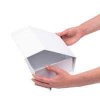 White Magnetic Boxes with Lids in Bulk