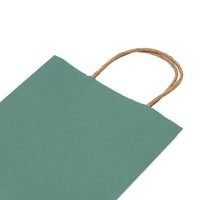 Green Paper Bags with Handles