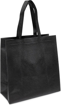 14.5x6.6x14 Bulk Black Heat Sealed Reusable Fabric Bags