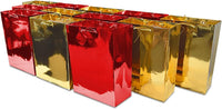 Red and Gold Metallic Gift Bags