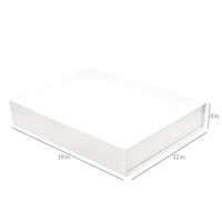 White Magnetic Boxes with Lids in Bulk