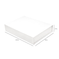 White Magnetic Boxes with Lids in Bulk