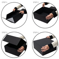 Black Magnetic Boxes with Lids in Bulk