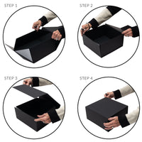 Black Magnetic Boxes with Lids in Bulk