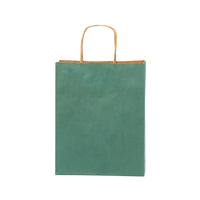 Green Paper Bags with Handles