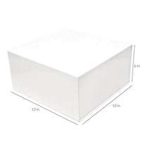 White Magnetic Boxes with Lids in Bulk