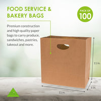 11x6x11 Die Cut Paper Bags